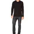 thumbnail image 1 of Gravity Threads Chandail à Capuchon à Manches Longues pour Homme, Noir TG, 1 of 2