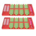 thumbnail image 1 of Painting Tray Organizer 2 Sets Painting Tray Organizer Adults DIY Art Craft Tray Container Storage Rack  Painting Tools, 1 of 8