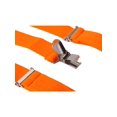 thumbnail image 2 of Men's 1 Inch Wide Solid Adjustable Suspenders - Orange, 2 of 2