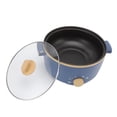 thumbnail image 1 of Electric Cooker Hot Pot Electric Pot 3 Speed Control Pan Portable 2.5L 800W Oven Cooker with Pan Pan for Mini Pancake Maker, 1 of 8