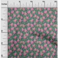 thumbnail image 2 of oneOone Rayon Pink Fabric Pear Craft Projects Decor Fabric Printed By The Yard 56 Inch Wide, 2 of 4