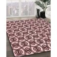 thumbnail image 3 of Ahgly Tapis Rectangulaire Lavable en Machine Intérieur Transitionnel Rose Profond, 2 Pieds x 5 Pieds, 3 of 7