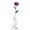 Purple Rose, variant on Long Stem Dipped 24k Gold Foil Collectible Rose Flower, Gifts for Mother's Day, Thanksgiving Day, Valentine's Day, Anniversary, Birthday, Christmas Day, Gift for Women Gold Rose Flower Love Forever