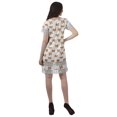 thumbnail image 2 of Moomaya Tenues d'Été Coton Flex Imprimées Robes Courtes pour Femmes Tenue Décontractée, 2 of 4