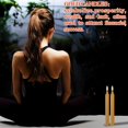 thumbnail image 4 of 24 Pack Golden Spell Chime Candles \u2013 Premium Mini Unscented Taper Candles for Rituals, Prayer, Birthdays, Meditation, Altar, Spells, Chime Candles - 4 Inch Tall - Ideal for Witches, 4 of 7