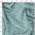 thumbnail image 3 of Soimoi Moss Georgette Fabric Leopard Animal Skin Print Fabric by Yard 42 Inch Wide, 3 of 6