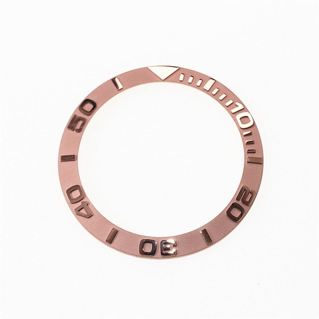 38MM Watch Bezel Watch Ceramic Bezel Inserts Yacht Master Style Watch Ring For SKX007 SKX009