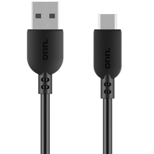 Onn. 10 FT/3 m USB Hi-Speed Certified USB-A to USB-C Cable