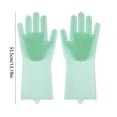thumbnail image 2 of Kitchen Cleaning Silicone Dishwashing Gloves for Reusable Durable and Hygienic Kitchen Care, 2 of 6