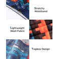 thumbnail image 4 of INNERSY Men's Underwear Soft Mesh Breathable Boxer Briefs 4-Pack(Large,Assorted Patterns), 4 of 6