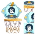 thumbnail image 4 of Basketball Hoop Toy, Withstand 20KG Small Size Foldable Wall Mount Kid's Basketball Hoop  For Indoor For Kids, 4 of 8
