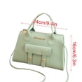 thumbnail image 3 of TopLLC Women's Shoulder Bag Fashion New Pattern Solid Handbag Shoulder Bag Dual Purpose High Capacity Zipper Bag, 3 of 3