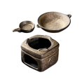 thumbnail image 3 of Tea Stove Warmer Tea Pot Warmer with Candle Holder Ceramic Tea Warmer Tea Heater Fu, 3 of 9