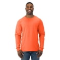 thumbnail image 1 of Jerzees T-Shirt à Manches Longues pour Hommes DRI-POWER Active, 2X, Orange Safty, 1 of 5