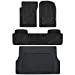 thumbnail image 2 of Motor Trend FlexTough Advanced Performance Liners - 4pc HD Rubber Floor Mats & Cargo Liner for Car SUV Auto, 2 of 10