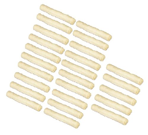 All Natural Retriever Rolls Rawhide Dog Chews 9.5" Bulk Pack of 25, 50, or 100(25 Bones)