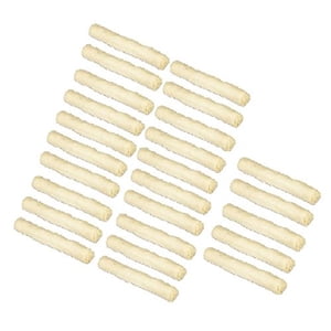 Tous les rouleaux de récupération naturels Rawhide Dog Chews 9.5" Emballage en vrac 25, 50, ou 100(25 Des os)