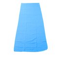 thumbnail image 4 of Yoga Mat Towel, Portable Gym Mat Towel Soft Microfiber  Sweat Absorbent  For Camping For Pilates Blue, 4 of 8