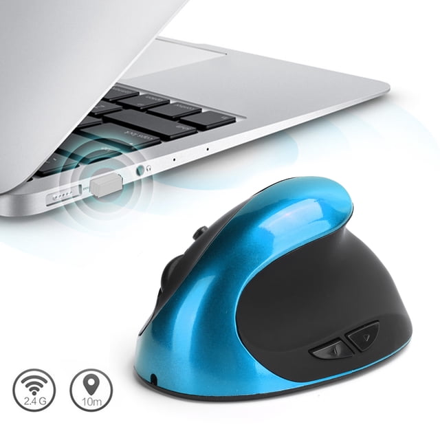 Ergonomic Vertical Mouse, Optical 3rd Gen Right Hand Gaming Computer Mice, with Intelligent Power Saving, foretc.