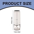 thumbnail image 3 of Oleegame 2PC Portable Electric Conical Burr Coffee Grinder Rechargeable Small Mill With 38 Adjustable Grind Settings Compact Cordless Travel Grinder For Cold Brew Pour Over French, 3 of 9