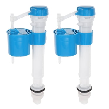 KAKOWELY Toilet Fill Valve 2pcs Silent Toilet Inlet Valve Toilet Drain Valve Toilet Valve Toilet Tank Accessory10.04"X3.74"X2.28"