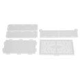 thumbnail image 4 of Boîte de Rangement Creuse, Facile Boîte de Rangement en Résine Résistant à la Déchirure 4pcs pour le Stockage de Bijoux d'Artisanat Bricolage, 4 of 8
