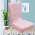 thumbnail image 1 of Dining Room Chair Cover Elastic Stretch Polyester Fleece Seat Slipcover with Secure Fit for Standard Chairs – Color 11, 1 of 7