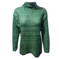 thumbnail image 3 of EGNMCR Chandail à Col Roulé pour Femmes, Chandails pour Femmes Femmes Manches Longues Couleur Demi-Col Montant Décontracté Ample Chandails Tricotés Femmes Chandail, 3 of 5