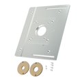 thumbnail image 2 of Aluminum Router Table Insert Plate Electric Wood Router Trimming 85X85mm/60X70mm, 2 of 8