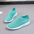 thumbnail image 4 of Kcodviy Chaussures de Course Semelles en Maille Bas Profil Chaussettes de Espadrilles Femmes Extérieur Femmes à Enfiler Espadrilles Compensées Chaussures pour Femmes Mariage Chaussures de Sport Confortables Espadrilles Décontractées Semelles Intérieures Femmes Soutien de la Voûte Plantaire Femmes P, 4 of 8