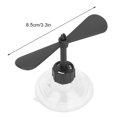 thumbnail image 4 of Motorcycle Helmet Propeller Decorative Helmet Suction Cup Rubber And Plastic Motorcycle Helmet PropellerBlack, 4 of 8