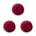 thumbnail image 2 of kurtrusly Versatile And Comfortable Seat Cushion For Relaxation Simple Decorative Cushion Skin Friendly Wine-red 38CM 3Set, 2 of 6