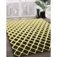 thumbnail image 3 of Ahgly Company Tapis Rectangulaire Lavable en Machine Rouge Brun, 8 Pieds x 10 Pieds, 3 of 7