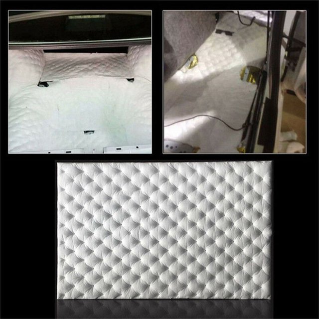 Film de Pare-Feu en Mousse Isolante 50x80cm Tapis de Protection contre la Chaleur de Remplacement
