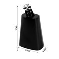 thumbnail image 2 of Yeacher 6-inch Metal Cowbell Percussion Drum Accessory, 2 of 5