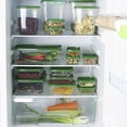 thumbnail image 3 of EASTIN 17 Pcs Food Storage Containers Set with Snap Lids (16 Lids + 16 Containers) Meal Prep Airtight Plastic Containers BPA-Free Lunch Containers for Kitchen Organization Pantry Home, 3 of 10