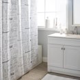 thumbnail image 1 of RIDEAU DE DOUCHE AVEC DES DICTONS POSITIFS, 1 of 1