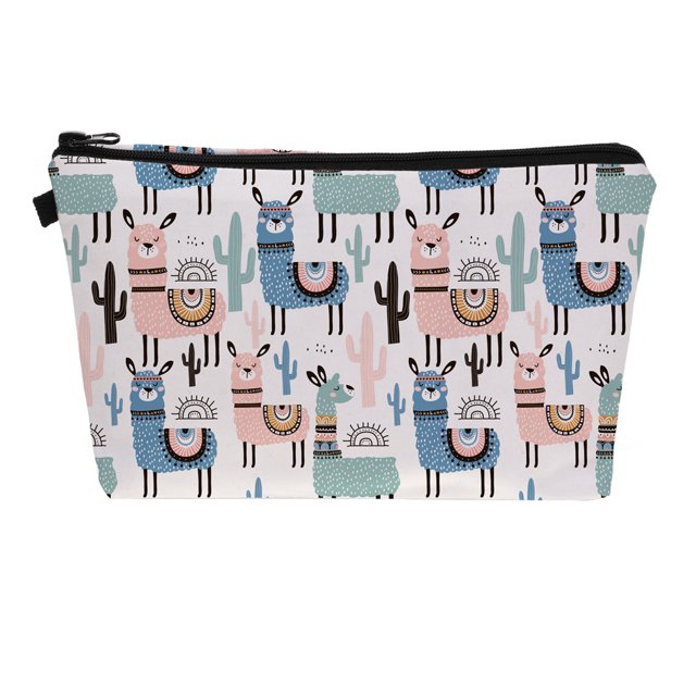 Makeup Bag Fashion Creative Printed Cosmetic Bag Toiletry Pouch Makeup Pouch