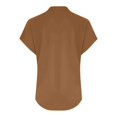 thumbnail image 5 of T-Shirts Femmes Lot Mode Décontractée Col en V Manches Courtes Haut T-Shirt - Hontri, 5 of 5