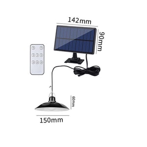 Bdday Led Lights Double Heads Solar Pendant Light Outdoor Indoor 60 Led Solar Lamp with Pull Lighting for Garden Light Solar Lights Outdoor