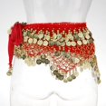 thumbnail image 4 of thinsony Belly Dance Waist Chain Red, 4 of 9