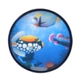 thumbnail image 2 of Ocean Drum Wooden Handheld Sea Drum Percussion Instrument Gentle Sea Sound Musical For, 2 of 9