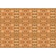 thumbnail image 1 of Ahgly Company Machine Washable Indoor Rectangle Transitional Beer Orange Area Rugs, 5' x 8', 1 of 7