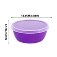 thumbnail image 4 of TopLLC Bowl With Lid For Freshness And Cutlery Stackable 4-piece Set In The Fridge A bowl, 4 of 8