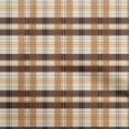 thumbnail image 1 of oneOone Cotton Flex Orange Fabric Check Craft Projects Decor Fabric Printed By The Yard 40 Inch Wide, 1 of 4