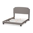 thumbnail image 4 of Baxton Studio Odette Modern and Contemporary Light Grey Fabric Upholstered Full Size Bed, 4 of 5
