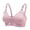 Purple, variant on fartey Post Surgery Everyday Bras for Women Front Closure Mastectomy Support Bra Breathable Cotton Wirefree Bralettes with Adjustable Straps Medium Support Bralette Bra