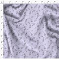 thumbnail image 4 of Soimoi Brown Poly Georgette Fabric Clover Floral Print Fabric by Yard 52 Inch Wide, 4 of 6