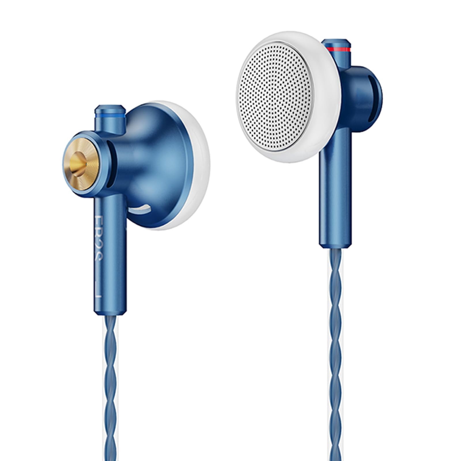 NICEHCK EB2S Pro Flat Head Earbuds, Wired Earbuds in-Ear Headphones,Noise Isolation Corded for 3.5mm/4.4mm Jack Ear Buds