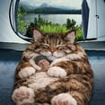 thumbnail image 4 of EGNMCR Adorable Cats Envelopes Sleeping Bag Sleeping Blanket, 4 of 5